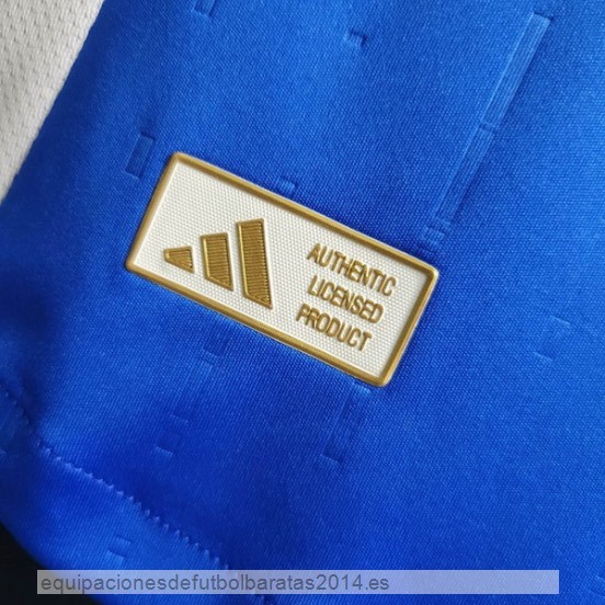 Nuevo 1ª Jugadores Camiseta Italia 2024 Azul Baratas